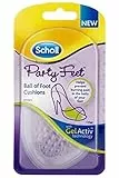 Scholl Party Feet Coussin en gel pour la plante des pieds avec technologie GelActiv, antidérapant, aide à prévenir les douleurs au pied, convient à la plupart des chaussures, y compris les talons