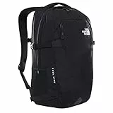 THE NORTH FACE - Fall Line Backpack - Sac à dos réfléchissant pour l'école, le travail et le voyage avec pochette pour ordinateur portable doublée en polaire - TNF Black