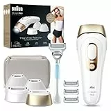 Braun Épilateur À Lumière Pulsée Silk·expert Pro 5 PL5358, Épilation Semi-Définitive, Alternative Au Laser, Résultats En 2 Séances, Rasoir Venus, 4 Têtes Pour Épiler Jambes, Visage, Maillot Et Plus