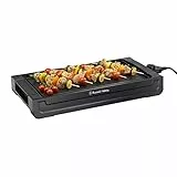 Russell Hobbs Plancha électrique [Barbecue intérieur & extérieur] Fiesta (plaque antiadhésive amovible, réglage de température, bac à graisse, câble détachable, 2400W) Grill électrique 22550-56