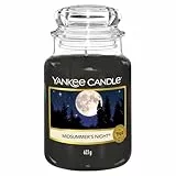 Yankee Candle bougie parfumée Nuite d'été | Format jarre | Bougie longue durée jusqu’à 150 heures de combustion | Cadeaux pour femmes