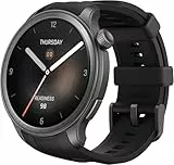 Amazfit Balance 46mm Montre Intelligente, Paiement Sans Contact NFC, Coach de Fitness AI, Autonomie de 14 Jours, Surveillance du Sommeil et de la Santé, GPS, 150 Modes Sportifs pour Android et iPhone