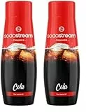 SodaStream Concentré Cola pour Machine à Eau Pétillante et Soda | Préparez jusqu'à 9 Litres de Cola en Quelques Secondes, 440ml (Lot de 2)