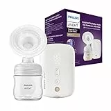 Philips Avent Tire-lait électrique – Tire-lait avec 5 sacs de lait pour stockage du lait maternel et pochette isolante (modèle SCF396/31)