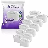 Haysen & Clarvis Cartouche Filtrante pour Carafe - Compatible avec Brita Maxtra, AmazonBasics (Lot de 12)
