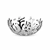 Alessi Esi01/25 Mediterraneo Porte-fruits en Acier Inoxydable 18/10 Brillant, Ø 25 Cm, Argenté