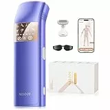 Épilateur Lumière Pulsée IPL pour les femmes et les hommes, Super Rapide Triple Pulsées, Refroidissement par Saphir à 3°C, Indolore, Dispositif Epilateur Laser pour le Visage, Bikini, Pubis