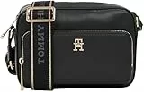 Tommy Hilfiger Sac à Bandoulière Femme Joy Camera Bag Large Bandoulière, Noir (Black), Taille Unique