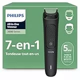 Philips Tondeuse tout-en-un Multigroom série 3000 7 accessoires - Tondeuse pour barbe et cheveux, Lames auto-affûtées respectueuses de la peau, 10 hauteurs de coupe, Modèle MG3930/15
