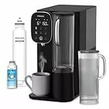 Philips Water Distributeur d'eau à osmose inverse ADD6912BK/10, eau chaude et fraîche instantanée, élimine jusqu'à 110 SUBSTANCES, durée de vie du filtre : 1 an