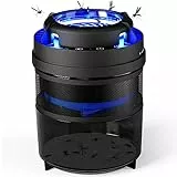 CONOPU Lampe Anti Moustique, USB Piege a Moustique, UV LED Destructeur d' Insectes, Efficace Contre Les Mouches, Sûr et fiable, Non Toxique, Pas de rayonnement OZM20W14 Noir