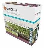 Gardena Micro-Drip System Kit d'irrigation goutte à goutte pour haie/arbustes (25 m): kit de démarrage prêt à l'emploi, système d'irrigation économe en eau (13500-20)