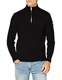 Schott NYC Homme Plecorage2 Pull Sweater, Noir, L EU