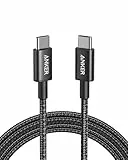 Anker Câble USB C vers USB C, 100W 333 Câble usb c Charge Rapide, pour iPhone 16/15/16 Pro Max/16 Plus/15 Plus MacBook Pro 2024, iPad Pro 2024, iPad Air 4, Samsung Galaxy S23+/S23 et autres (1,8m)