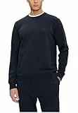 BOSS Hommes Westart Sweat Regular en Molleton de Coton avec Patch logoté
