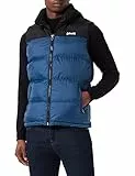 Doudoune sans manches Schott Ref 50339 Steel Blue - XL