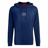 Hugo Sweat-Shirt Loungew_pour Homme, Bleu foncé, XL