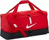 Nike Sac de Sport Rigide Soccer, Taille Grande, Rouge Université/Noir/Blanc