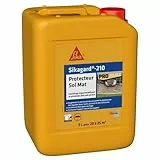 SIKA - Hydrofuge Imperméabilisant pour sols - Sikagard 210 Protecteur Sol Mat Incolore - Pavés/dalles/pierres - Augmente la résistance au sol contre la pénétration des liquides et salissures - 5L