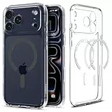 Spigen Coque pour iPhone 17 Pro Max, Ultra Hybrid MagFit, [DuraClear, Qualité Signature Spigen] - Graphite