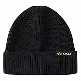 Alpha Industries Dockers Bonnet Unisexe Classique, Black, Taille Unique Mixte