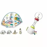 Baby Einstein, Tapis Musical D’Éveil 4 en 1 Kickin' Tunes & Sophie la Girafe - Hochet Soft Maracas - Instrument de Musique - Jouet d'éveil adapté aux Mains de bébé