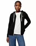 Tommy Hilfiger Sweat à Capuche zippé contrasté pour Femme, Black, S