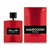 Mauboussin - Pour Lui In Red 100ml - Eau de Parfum Homme - Senteur Boisée & Épicée