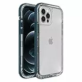 LifeProof Next Series Coque pour iPhone 12 et iPhone 12 Pro – Lac Transparent (Transparent/Corsaire)