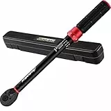 ATsafepro clé dynamométrique 3/8'', cle dynamometrique 5-60 Nm, 72 Dents clef dynamometrique moto,Précision ± 3% Cliquet pour les outils d'entretien des vélos et moto