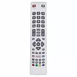 Riry Nouvelle Remplacement télécommande Sharp Aquos TV de pour telecommande Sharp Aquos 4K Freeview LCD LED Smart TV - Aucune Configuration REQUISE
