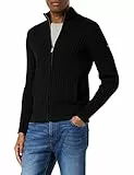 Schott NYC Homme Plecorage1 Cardigan, Noir, XL EU