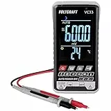 Multimètre VOLTCRAFT VC33 numérique CAT III 600 V Affichage (nombre de points): 5999
