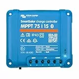 Victron Energy SmartSolar MPPT 75V 15 amp 12/24-Volt Contrôleur de Charge Solaire (Bluetooth)