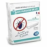 SWEET NIGHT - Housse intégrale Matelas Bébé 70x140 cm | Anti-Punaise de lit et Anti-acariens | Rénove Matelas | Fermeture à glissière | sans Traitement Chimique | EP. jusqu'à 15 cm