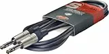 Câble audio jack Stagg SAC3PS DL S-Series Deluxe - Jack mâle vers Jack mâle - 3 m
