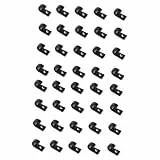 POPETPOP 40 Pièces Boucles Kayak Accessoires élastique de gréement canoë Kayak gréement Bungee canoë gréement Bungee Combinaison Attache