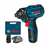 Bosch Professional Bosch Visseuse à Chocs GDR 120-Li (2x1, 5Ah; Case)/ 06019F0001