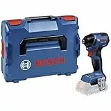 Bosch Professional 18V System visseuse à chocs sans-fil GDR 18V-220 C (jusqu’à 3 400 tr/min, couple de 220 Nm, moteur sans charbons avec module de connectivité, L-BOXX)