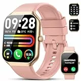Montre Connectée Homme Femme avec Appel Bluetooth, Smartwatch 1.96' HD Montre Sport avec Podometre Moniteur Sommeil Cardiofréquencemètre 100+ Sportifs Intelligente Bracelet Connecté pour Android/iOS