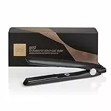 ghd - Lisseur ghd Gold - Fer à lisser professionnel (Noir) - Des cheveux plus lisses et 65% plus brillants - Lissez, ondulez vos cheveux grâce à son design arrondi - Idéal pour tous types de cheveux