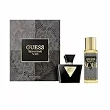 GUESS Seductive Noir Coffret Cadeau pour Femme – Eau de Toilette 75ml, Brume pour le Corps 125ml – Parfum Floral et Sensuel, Longue Durée