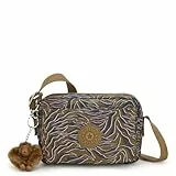Kipling ABANU, Petit Sac à bandoulière, 7.5 x 80 x 38 cm, Undersea Leaves (Vert)