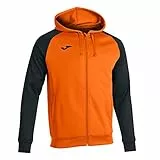 Joma Academy IV, Sweat à Capuche, pour Homme, Orange/Noir, L