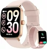 Cillso Montre connectée pour femme avec fonction téléphone, montre de fitness tactile avec fonction téléphone, moniteur de fréquence cardiaque, moniteur de sommeil, podomètre