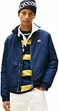 Tommy Jeans TJM Essential Padded Jacket Ext Dm0Dm21936 Doudoune, Blue (Dark Night Navy), XL Homme