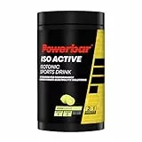 Powerbar Isoactive Lemon 600g - Boisson Isotonique pour Sportifs - 5 Électrolytes + C2MAX