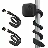 TEKCAM Support Flexible Twist Mount, Compatible avec Blink Mini/Mini 2, Blink Outdoor 4 (4ème génération) / (3ème génération), Blink XT/XT2, caméra intérieure Clignotante, Pas de Trous [2 Paquets]