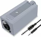 Donner Amplificateur Casque Portable, In-Ear Monitor Amplificateur de Casque Amplificateur de Scène Convertisseur Analogique, Clip-on In-Ear Rechargeable Portable Personnel