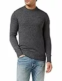 Schott NYC Homme Pllance1 Pull Sweater, Gris (Anthracite), M EU